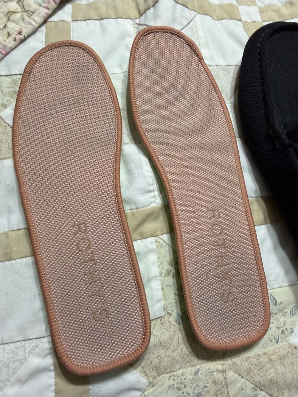 Rothy's Black Knit Braided Loafers Flats - Picture 5 of 8